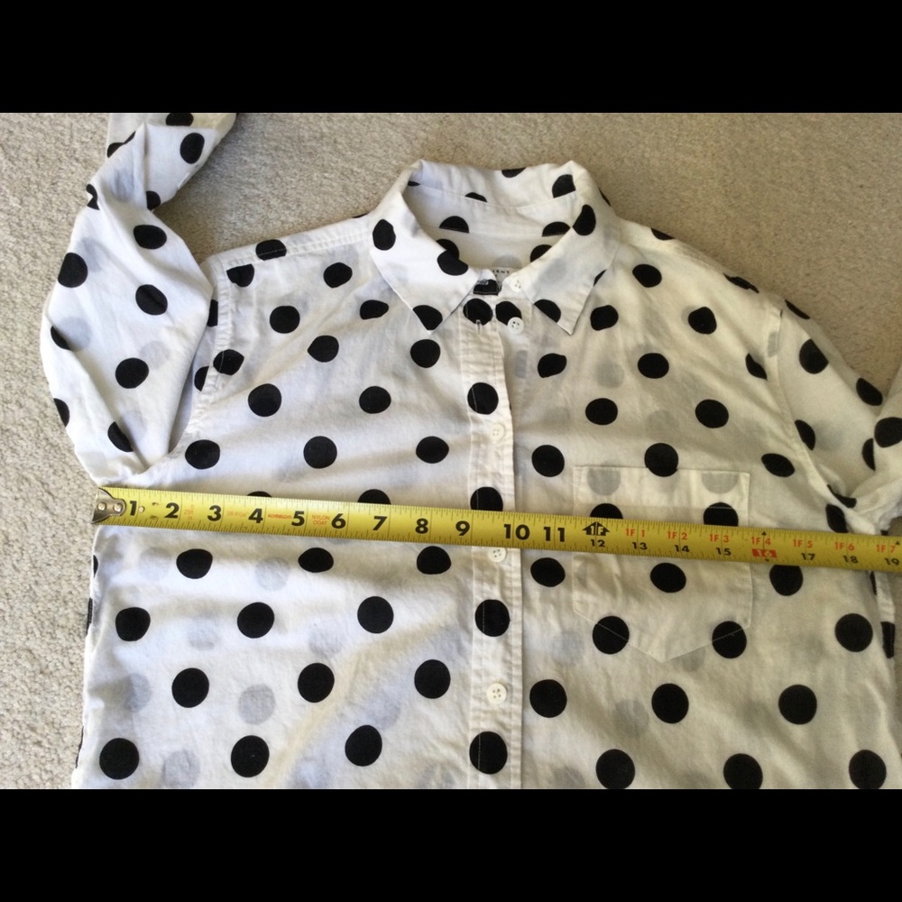 Equipment polka dot button down shirt - Picture 8 of 9